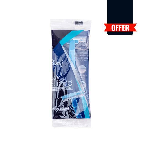 Rivaj UK Men Bodyguard Single Blade Shaving Razor - 1 Piece