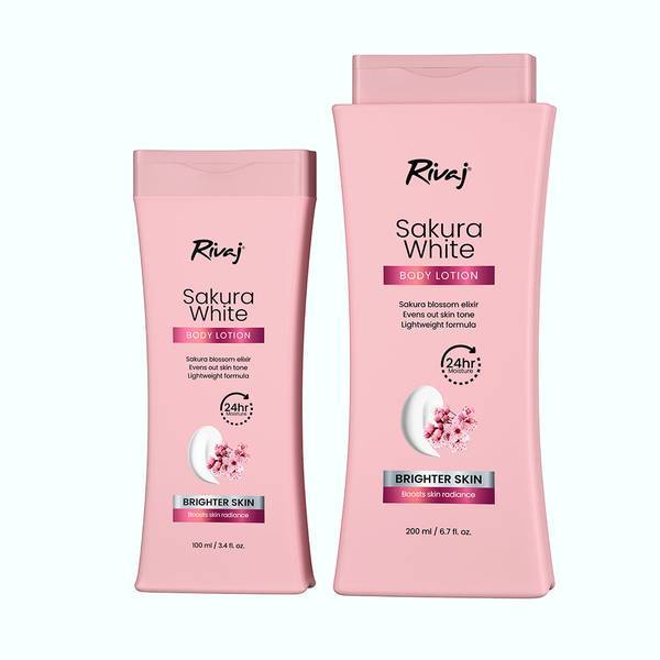 Rivaj UK Sakura White Nourishing Body Lotion - 200ml