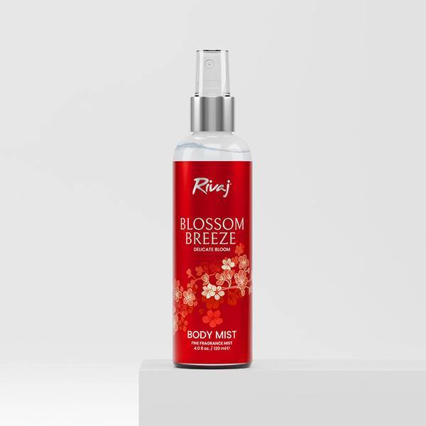 Rivaj UK Blossom Breeze Feminine Body Mist - 125ml | Long-Lasting Fragrance
