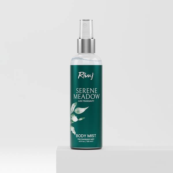 Rivaj Serene Meadow Feminine Body Mist 125ml | Long-Lasting Fragrance Spray