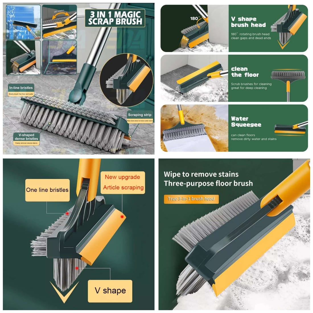 3in1 Brush Viper - Upgrade your home cleaning routine