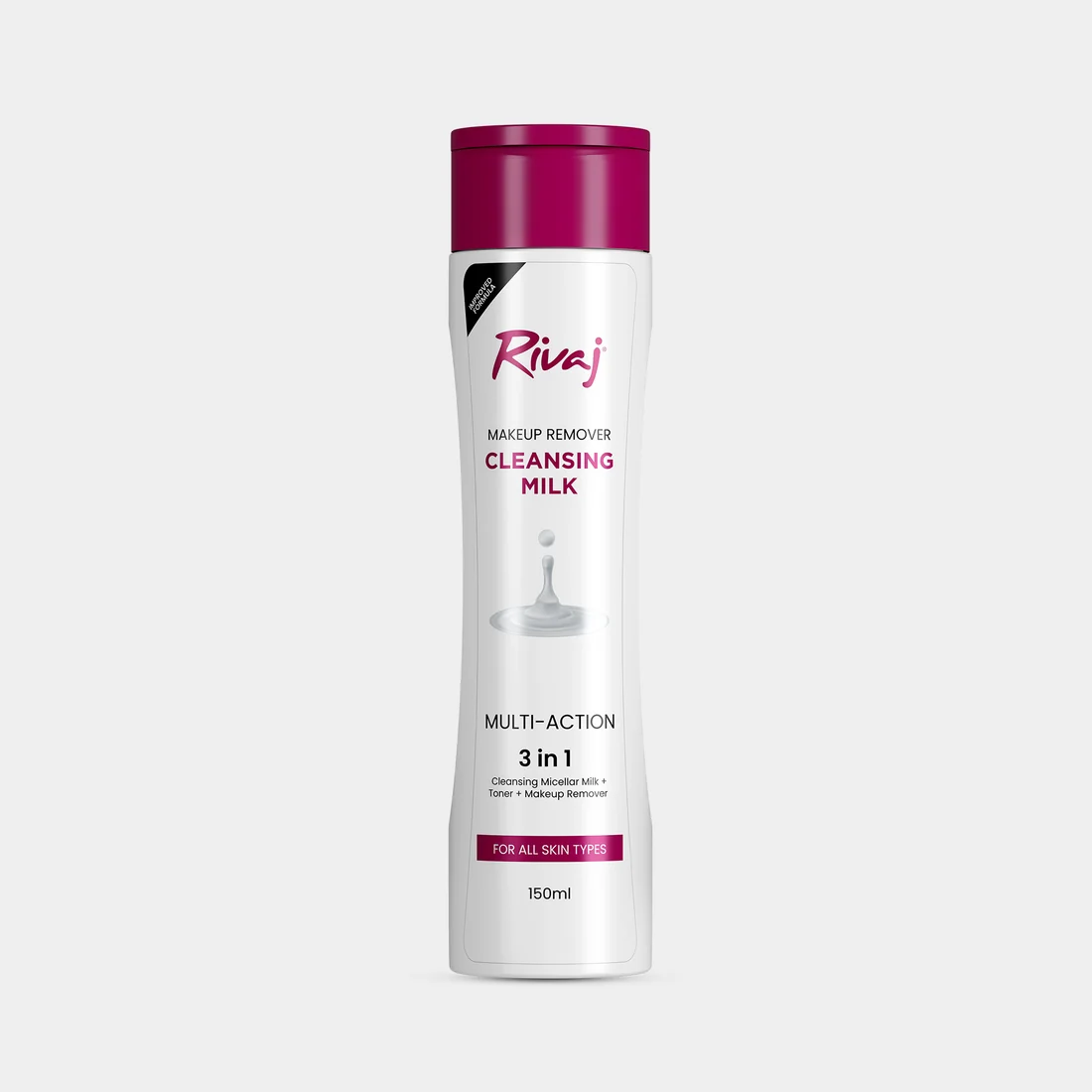 Rivaj UK Cleansing Milk RFI-007 - Gentle Face Wash for All Skin Types, 150ml