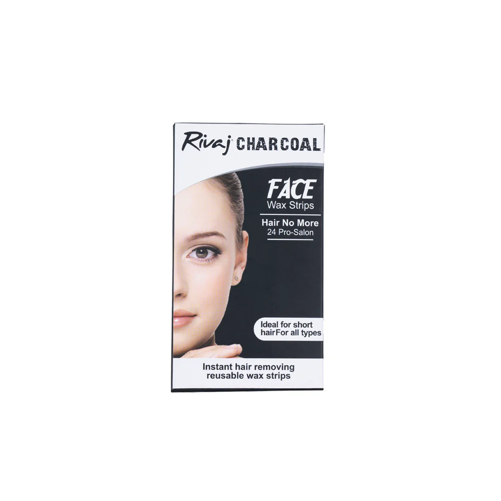 No-Mo Face Strip Soft Pro-Salon Charcoal 24s | Facial Wax Strips Pakistan