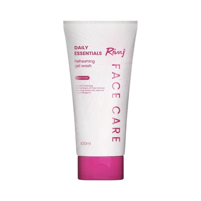 Rivaj UK Daily Essential Refreshing Gel Face Wash - 100ml