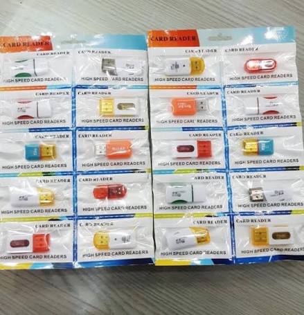 Airox Card Reader (10PC Pack) - High-Speed USB Memory Card Reader