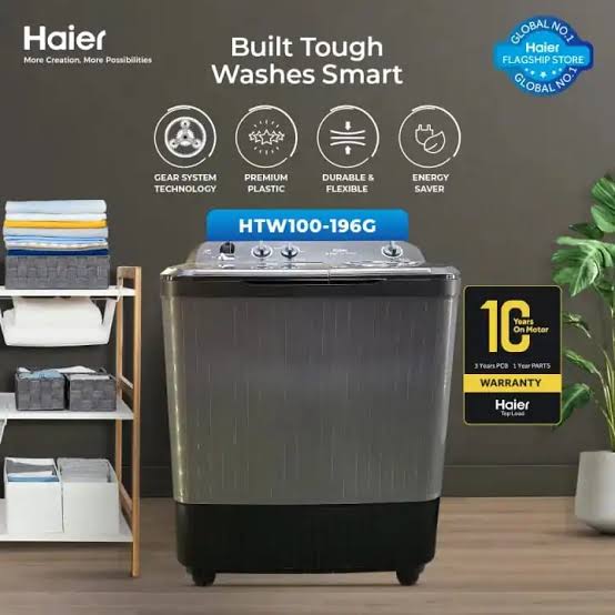 HWM 100-196 G Semi-Automatic Washing Machine - Efficient & Durable