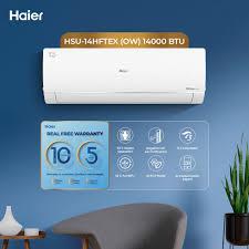 Haier HSU-14HFTEX (OW) 1 Ton Triple Inverter AC - White | Energy Saving