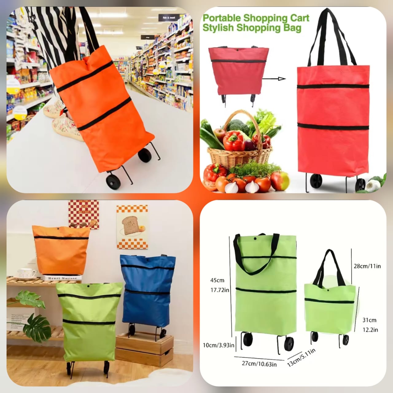 Expandable Travel Trolley Bag with Spinner Wheels - Durable Luggage for Pakistan