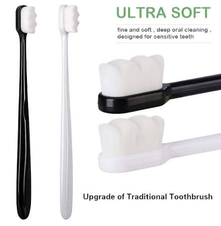 Ultra Soft Micro Nano Toothbrush for Sensitive Teeth and Gums