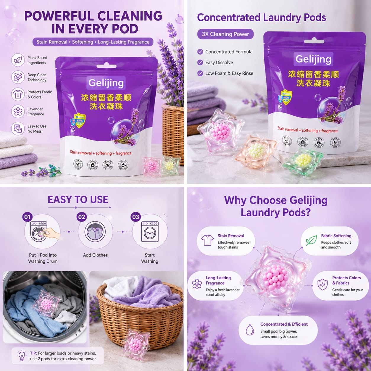 Powerful Laundry Pods Pakistan | Deep Clean, Stain Removal & Fresh Fragrance