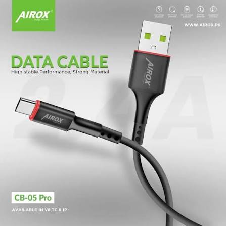 Airox CB10 Lightning to USB Fast Charging Data Cable for iPhone and iPad