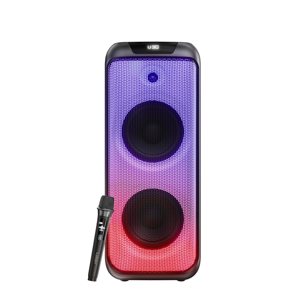 Login L-268 Jamster Pro | 50 Watt Wireless Speaker Dual 8" Woofer | 50W RMS | Up to 5 Hrs Playback