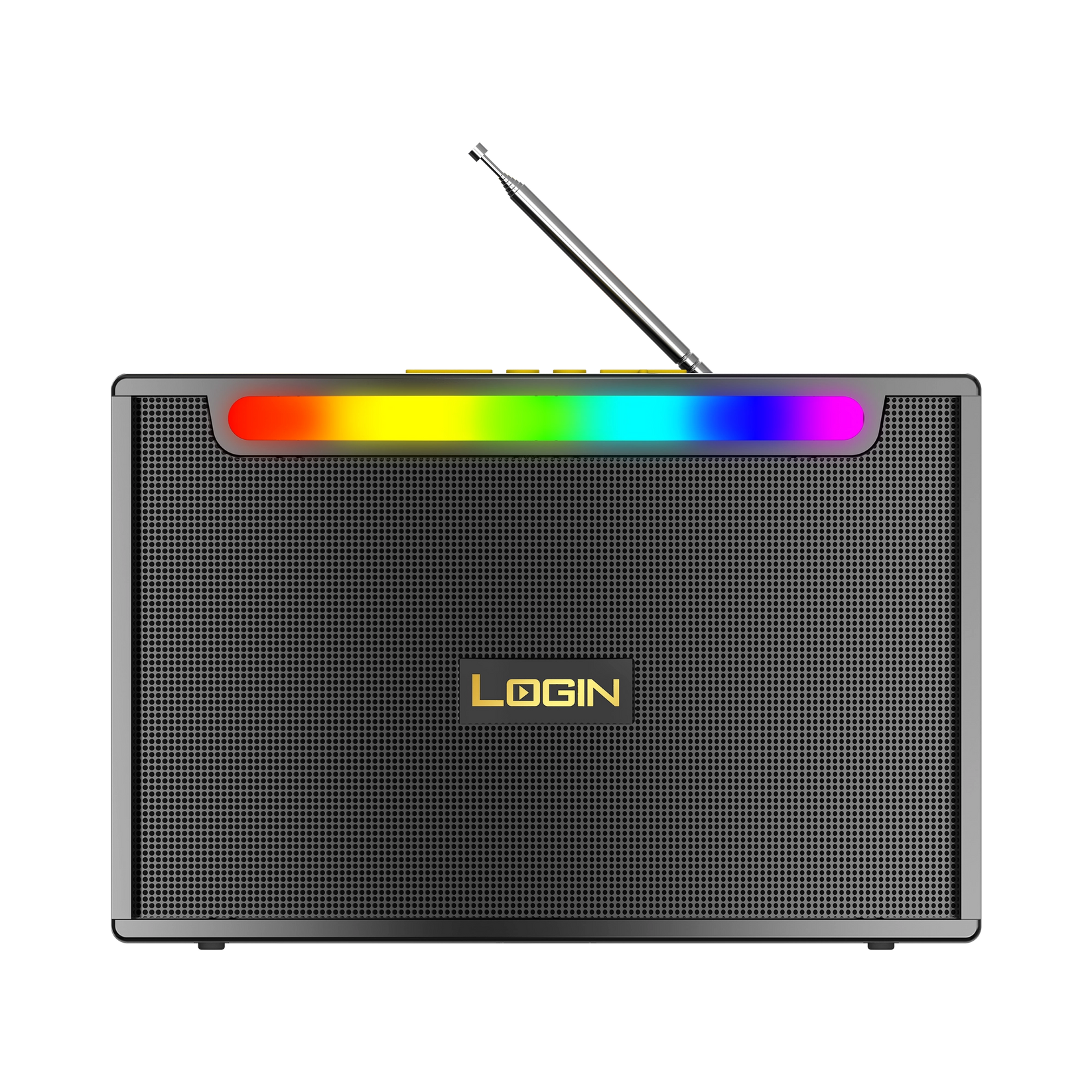 Login L-272 Classico | Wireless Speaker 12W RMS power; rechargeable; solar; FM radio; USB/AUX