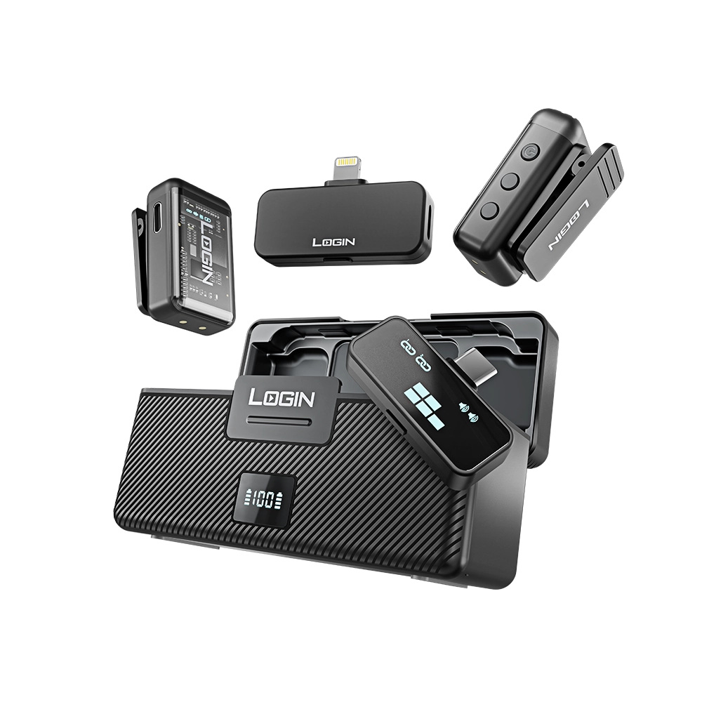 Login L-251 Noiseless | Wireless Vlogging Mic