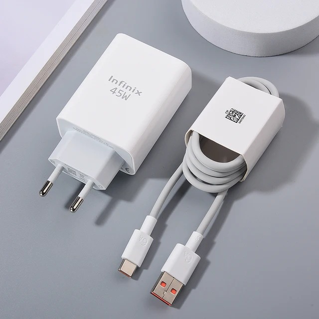Infinix Fast Charger Adapter (Master Copy) - Reliable & Efficient Charging