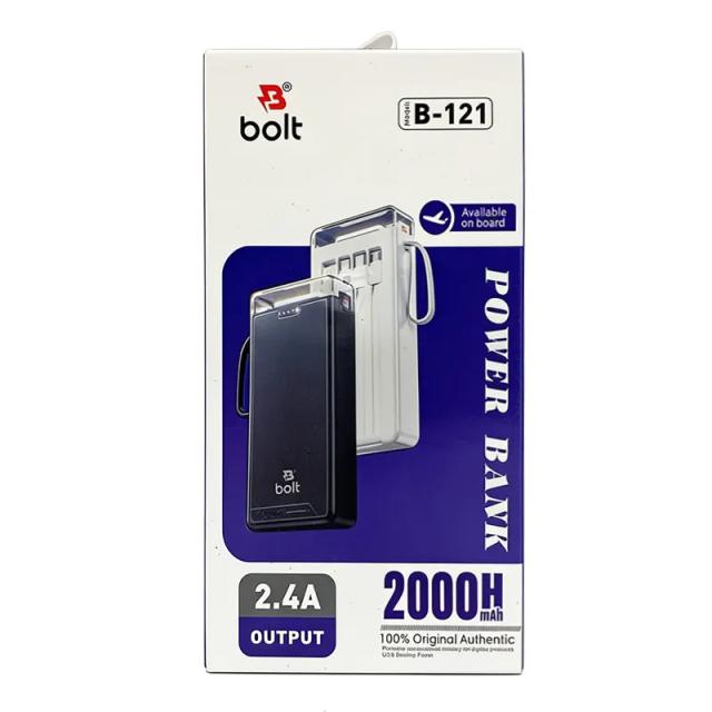 B121 20000mAh Power Bank - Fast Charging Portable Charger