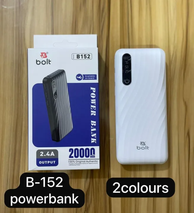 20,000mAh Slim Power Bank - High Capacity Portable Charger for Smartphones