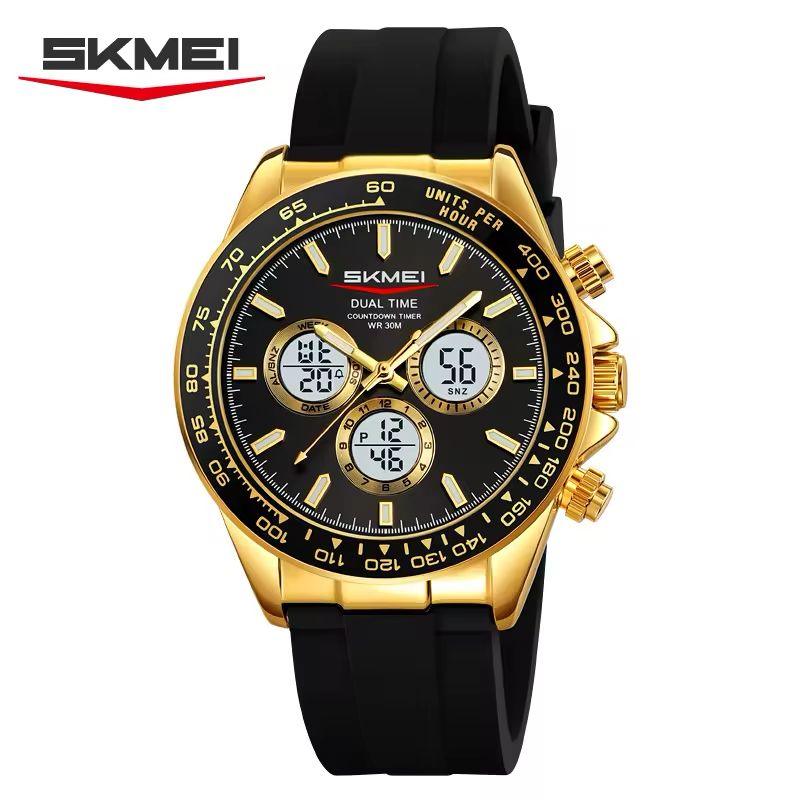 SKMEI Original Men's Sports Watch - Analog & Digital | Pakistan Golden