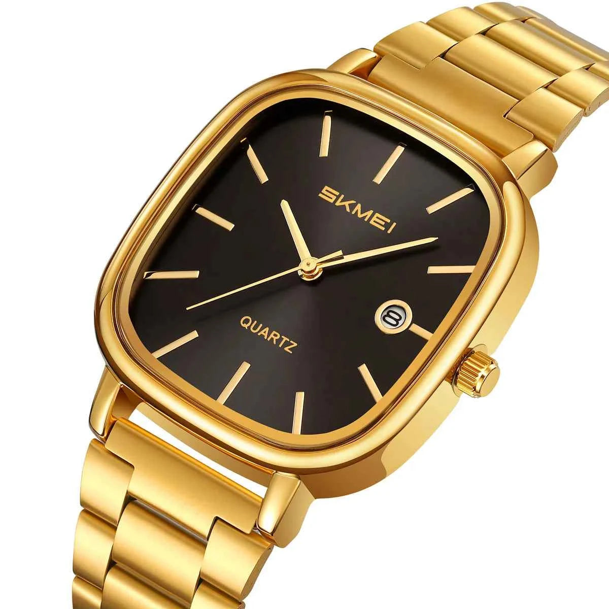 SKMEI 2551 Classic Square Dial Watch - Stainless Steel | Pakistan